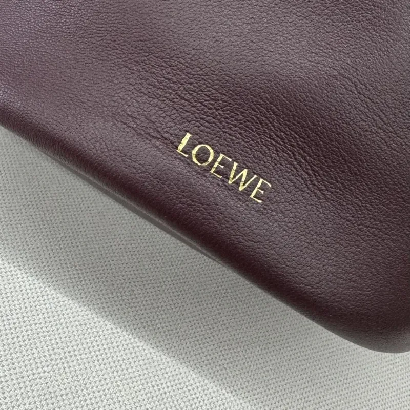 LOEWE Dark Brown Bucket Bag 124 - Image 6