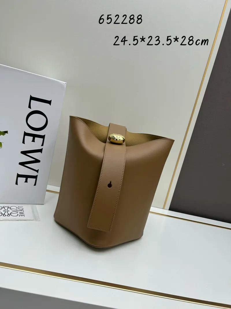 Loewe Brown Bucket Bag 652288