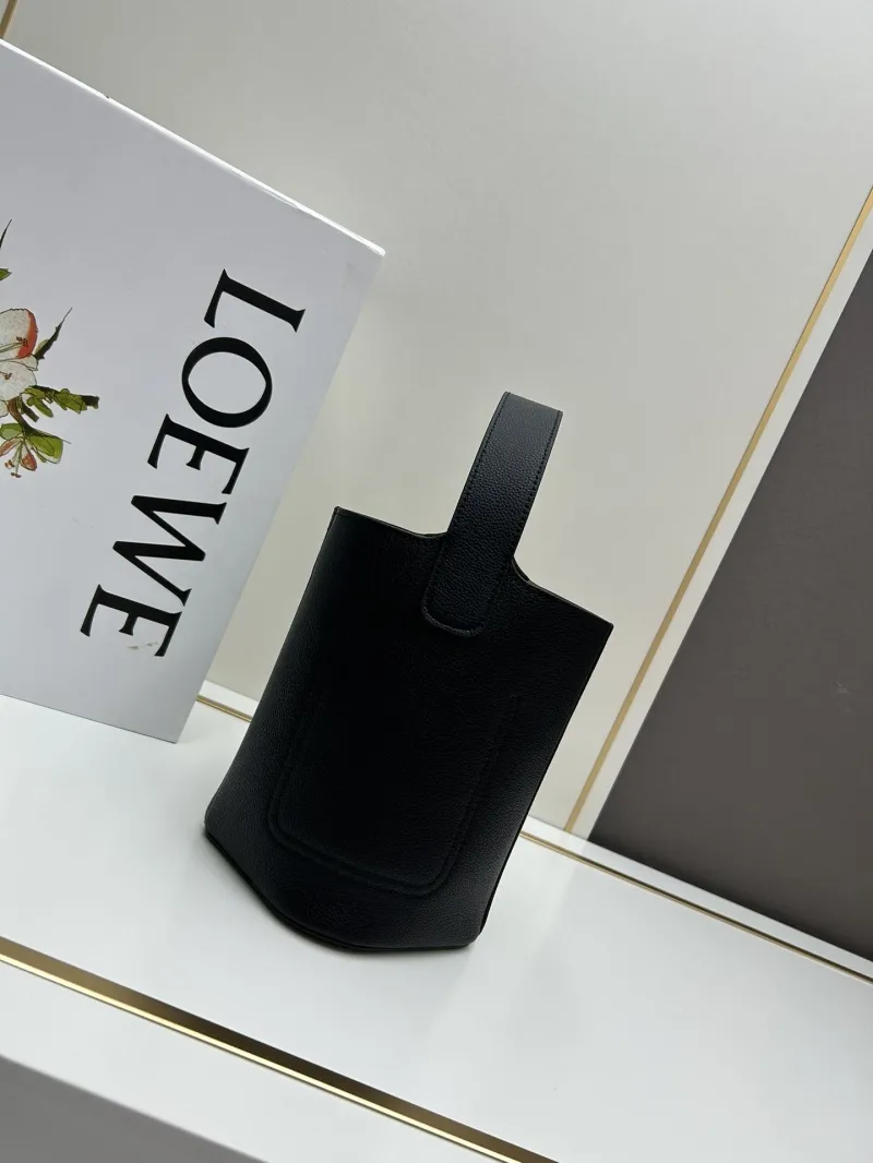 Alternative view of Loewe Black Bucket Bag S260408