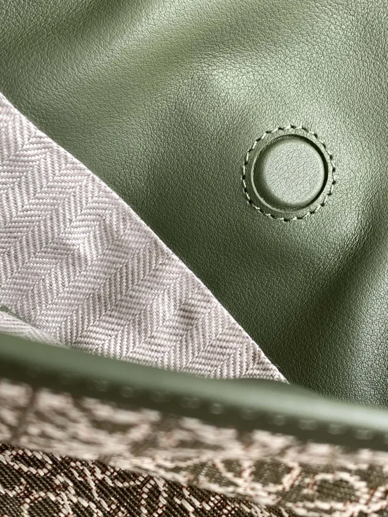 Loewe Olive Green Crossbody Bag Clutch 41 - Image 8