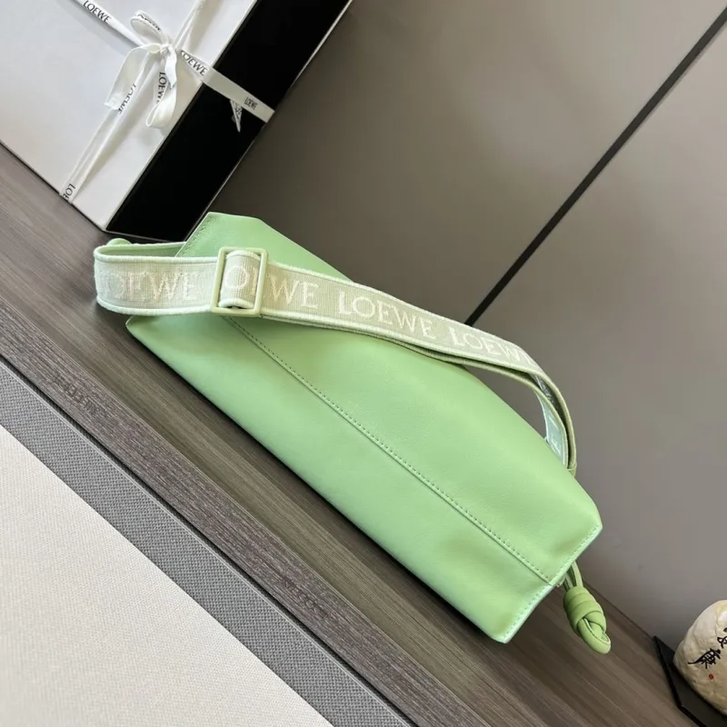 Loewe Mint Green Crossbody Clutch Bag - Image 4
