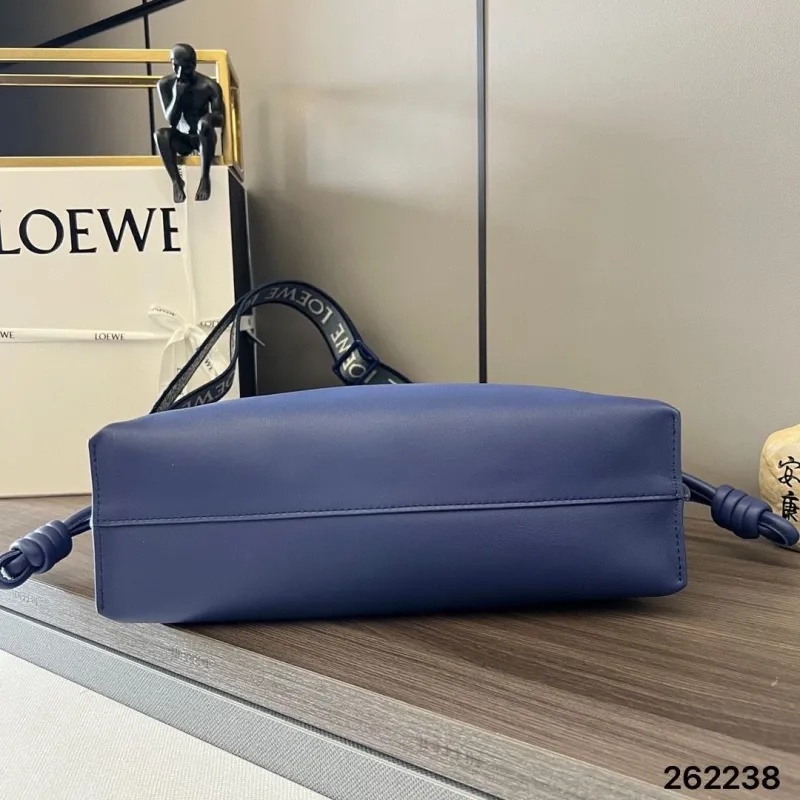 LOEWE Navy Blue Crossbody Bag 262238 - Image 4