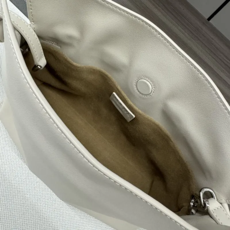 LOEWE Cream Crossbody Clutch Bag 83 - Image 8