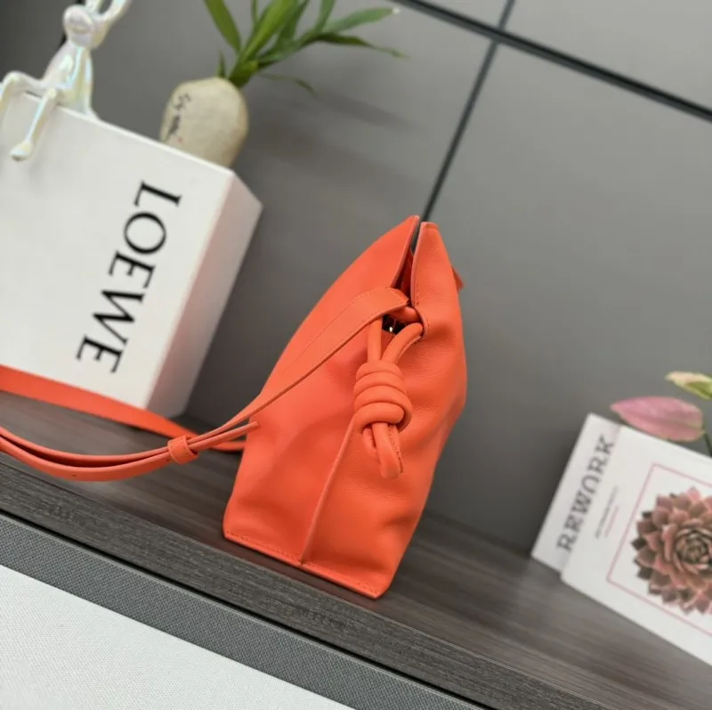 Alternative view of LOEWE Orange Crossbody Bag 92