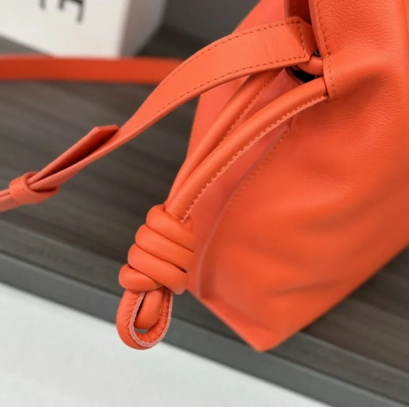 LOEWE Orange Crossbody Bag 92 - Image 6