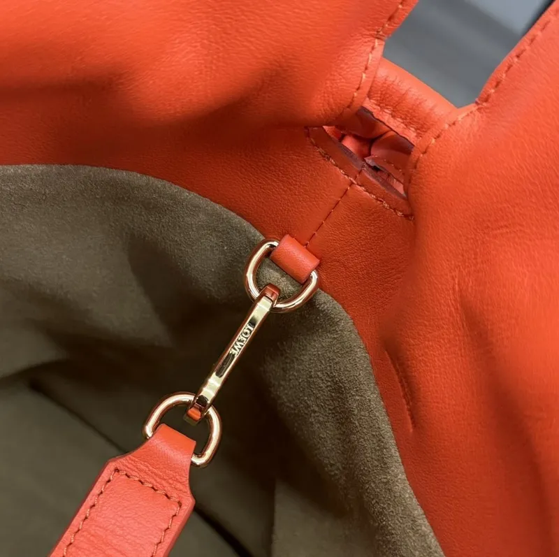 LOEWE Orange Crossbody Bag 92 - Image 7