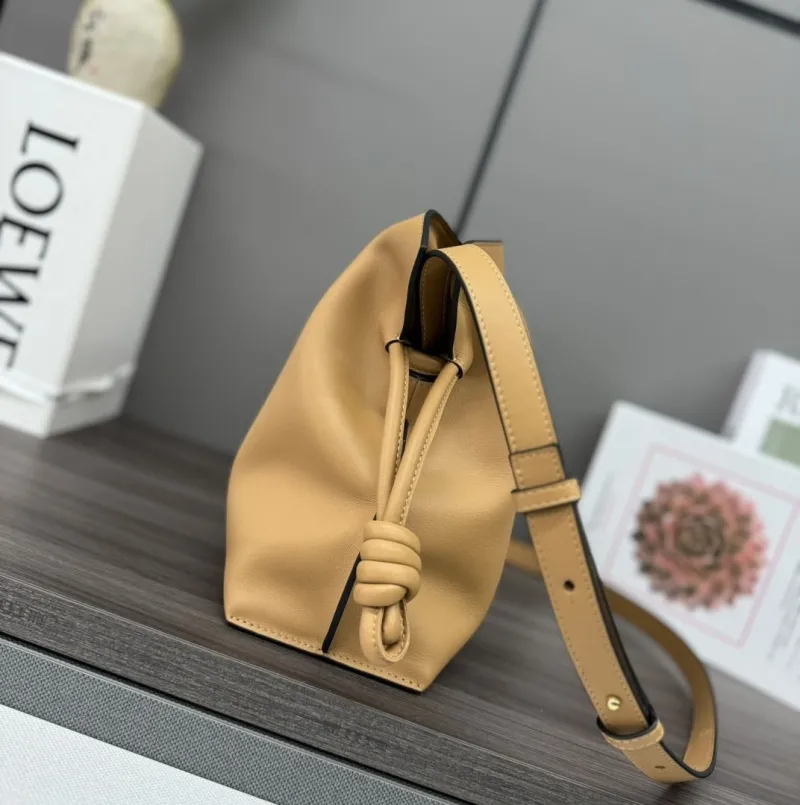 Alternative view of LOEWE Tan Leather Crossbody Bag