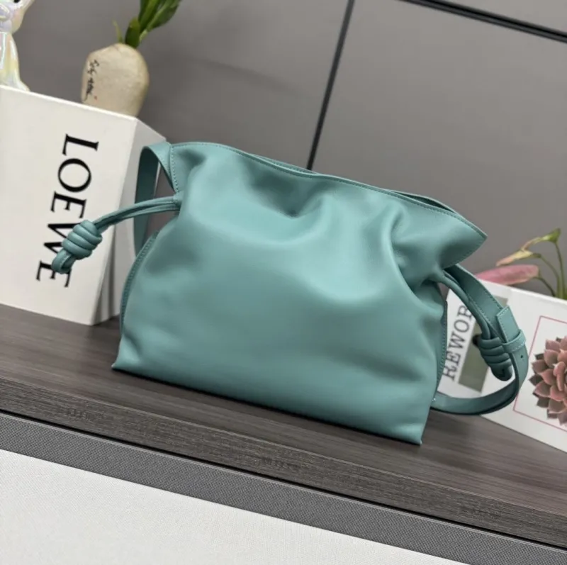 Loewe Turquoise Crossbody Clutch Bag Clutch-104 - Image 3