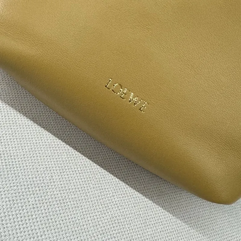 LOEWE Yellow Crossbody Clutch Bag - Image 7