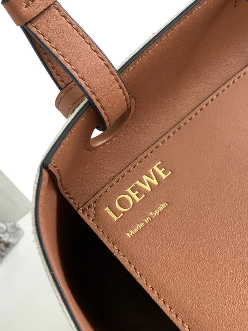 Loewe Beige Canvas Tote Bag - Image 9