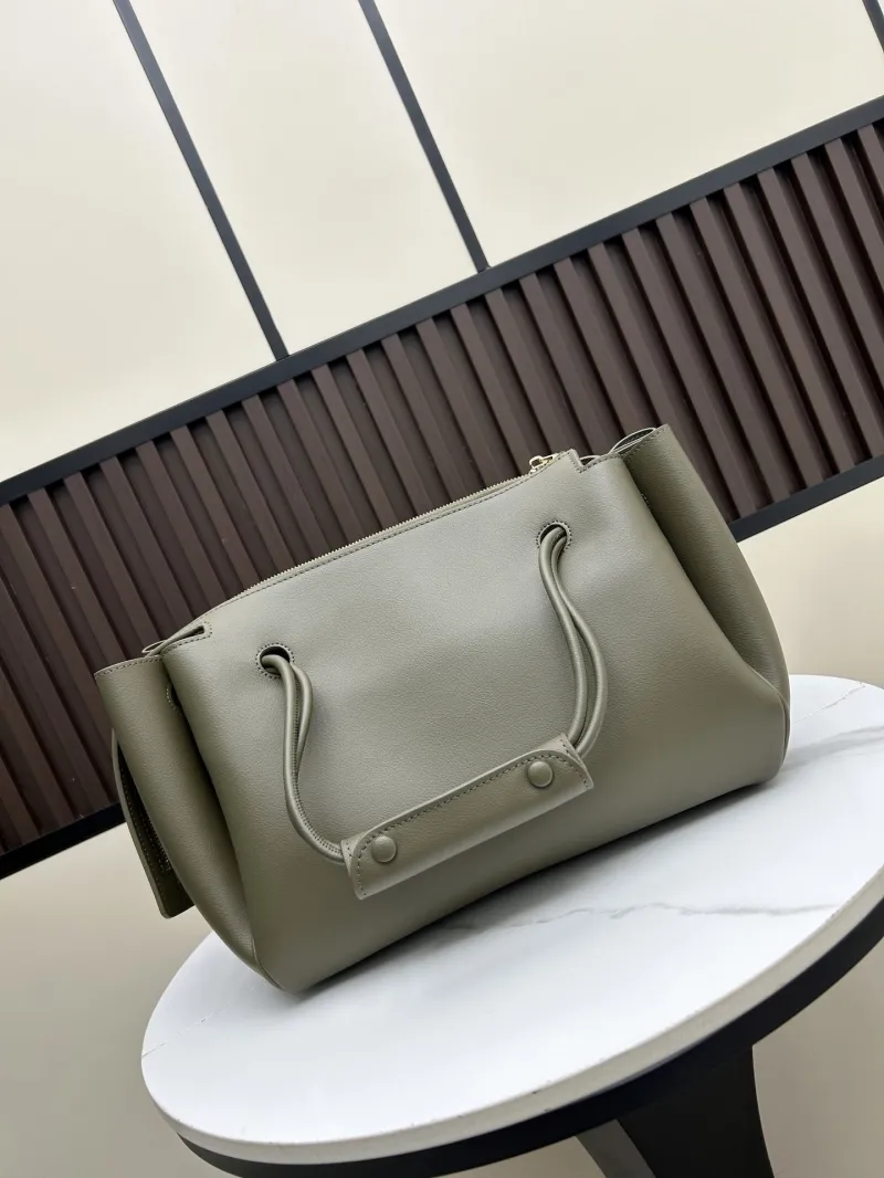 LOEWE Olive Green Tote Bag 250519 - Image 3
