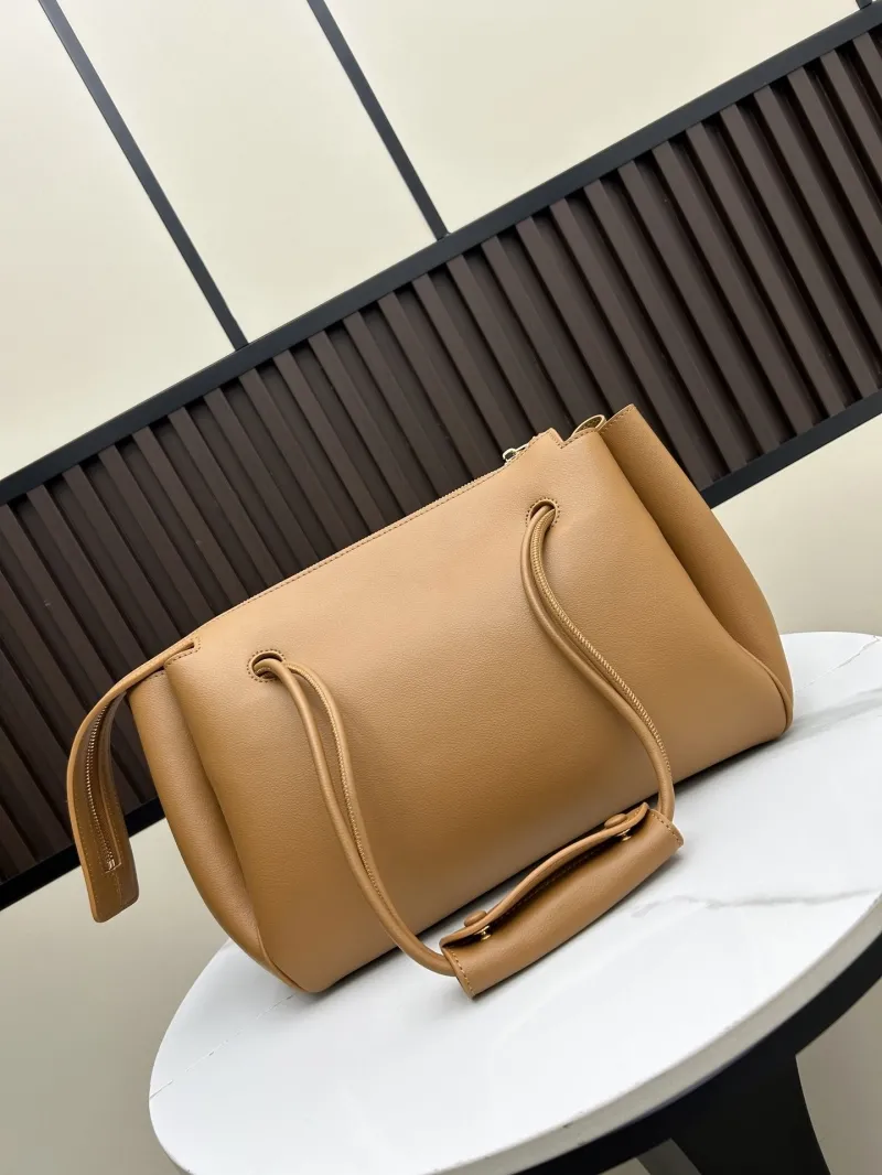 LOEWE Tan Leather Tote Bag 250519 - Image 3