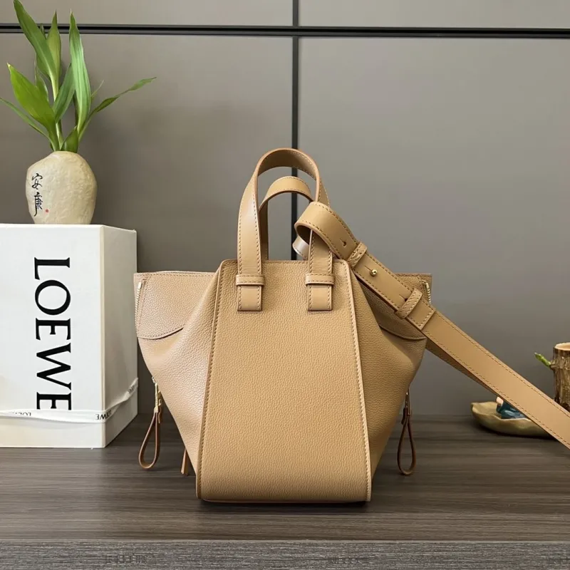 LOEWE Beige Leather Handbag SKU 83 - Image 3