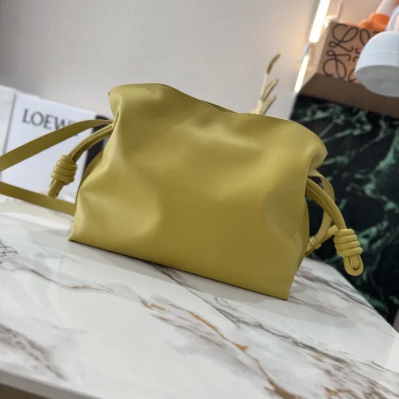 LOEWE Yellow Leather Crossbody Bag 103 - Image 3