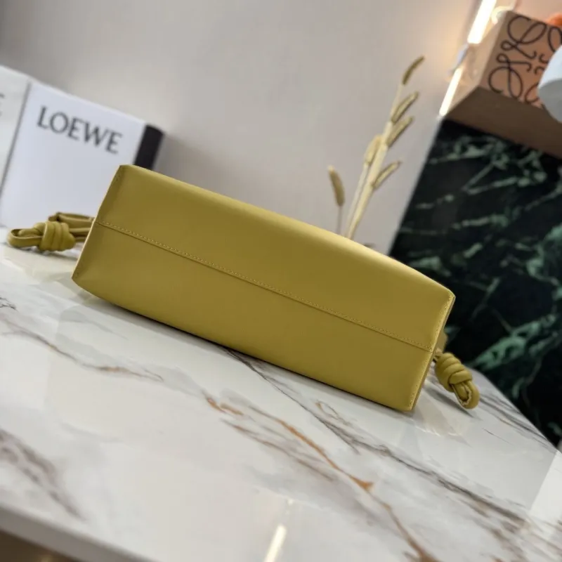 LOEWE Yellow Leather Crossbody Bag 103 - Image 4