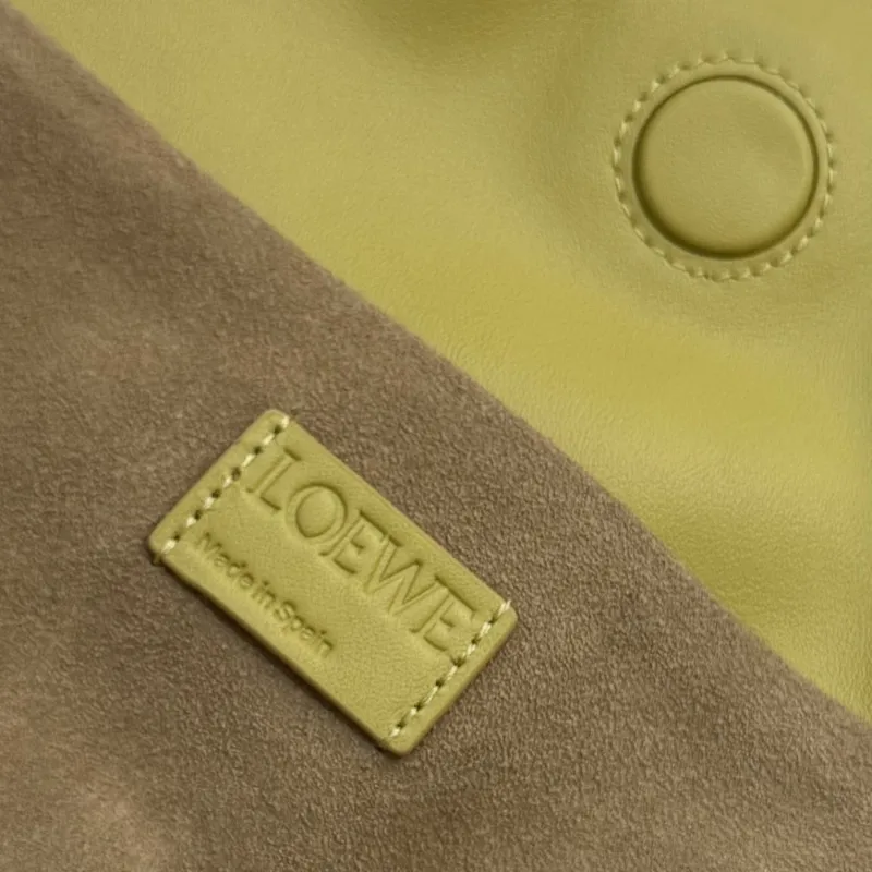 LOEWE Yellow Leather Crossbody Bag 103 - Image 9