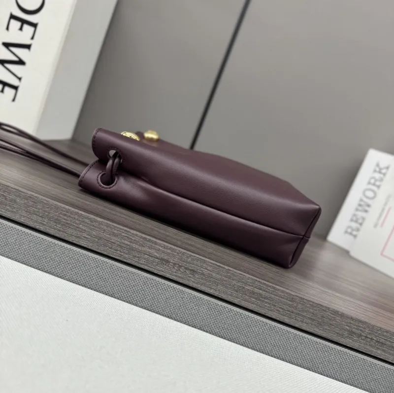 Alternative view of LOEWE Dark Purple Small Crossbody Bag