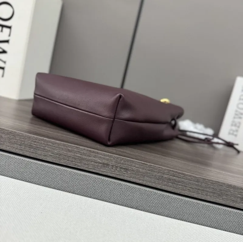 LOEWE Dark Purple Small Crossbody Bag - Image 3