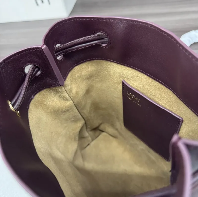 LOEWE Dark Purple Small Crossbody Bag - Image 8
