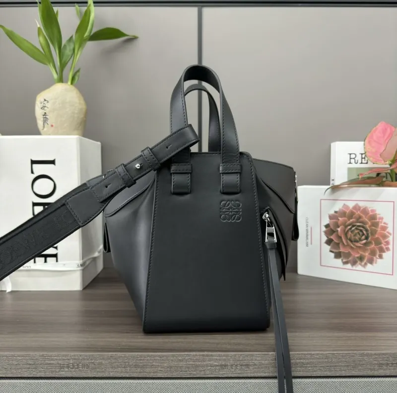Alternative view of Loewe Black Leather Crossbody Handbag