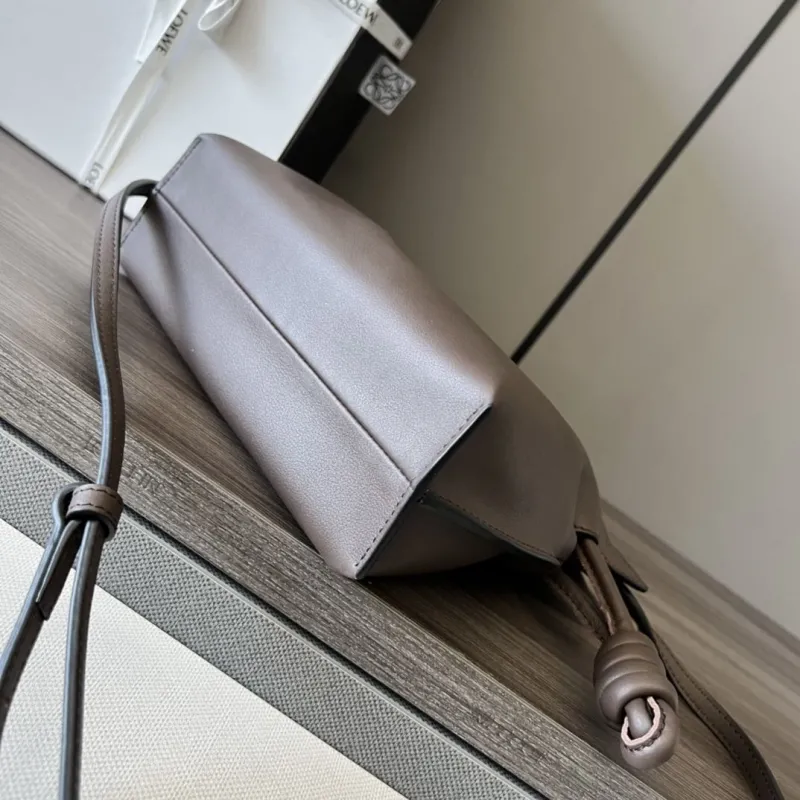 LOEWE Brown Leather Crossbody Bag - Image 4