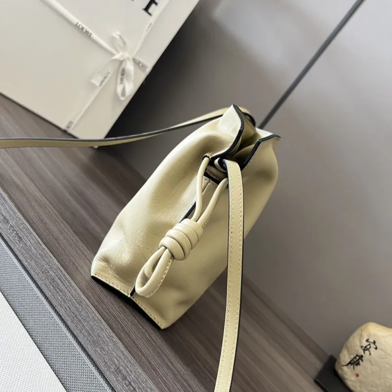 Alternative view of Loewe Light Beige Leather Crossbody Bag