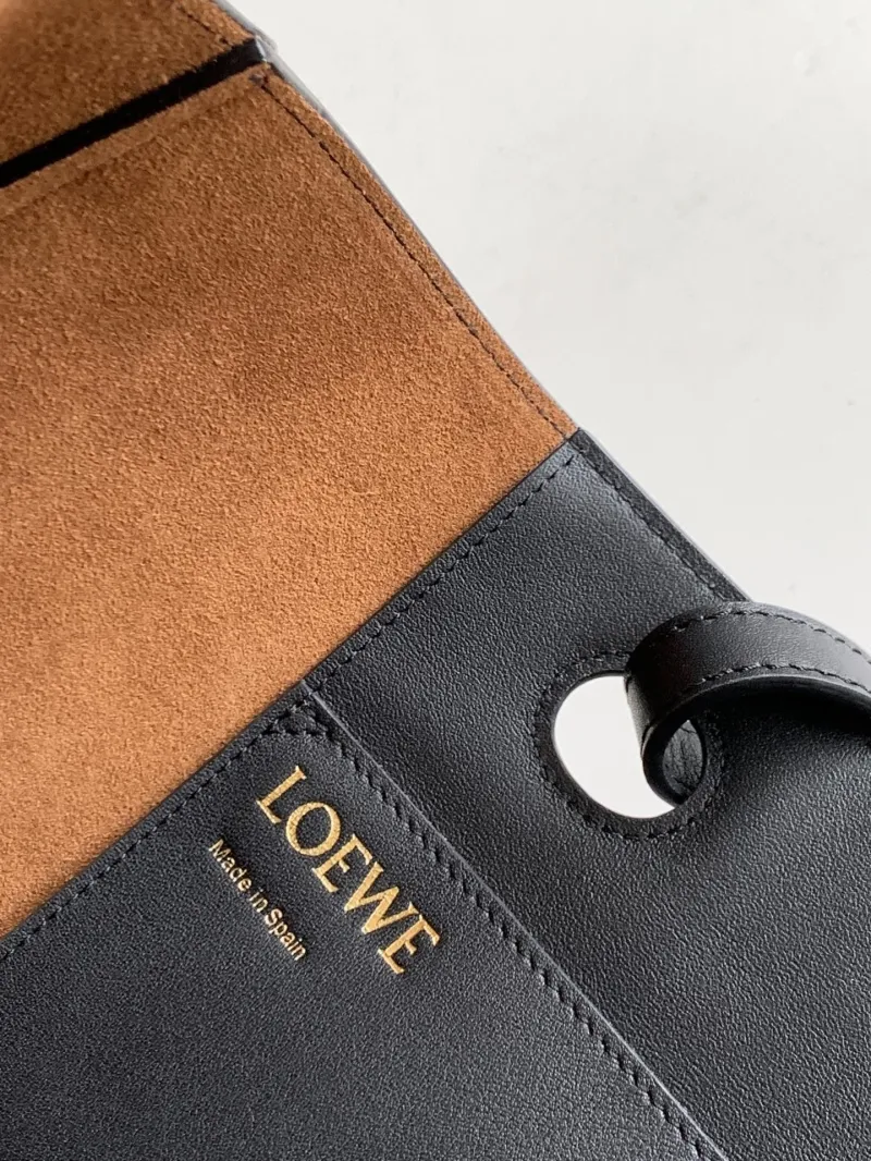 Loewe Black Leather Tote Bag 149 - Image 8