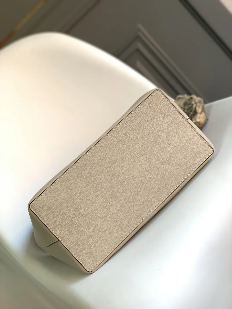 Alternative view of Loewe Light Beige Leather Tote Bag 150
