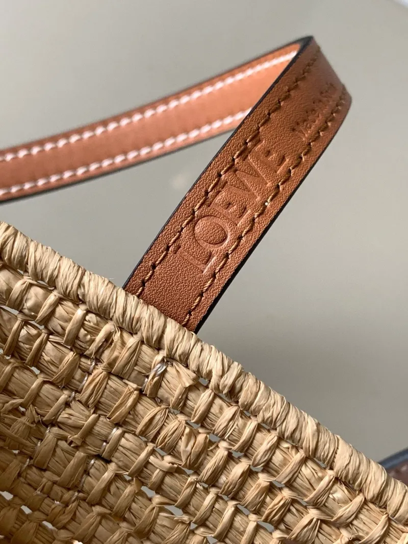 Loewe Straw Basket Tote Bag - Image 9