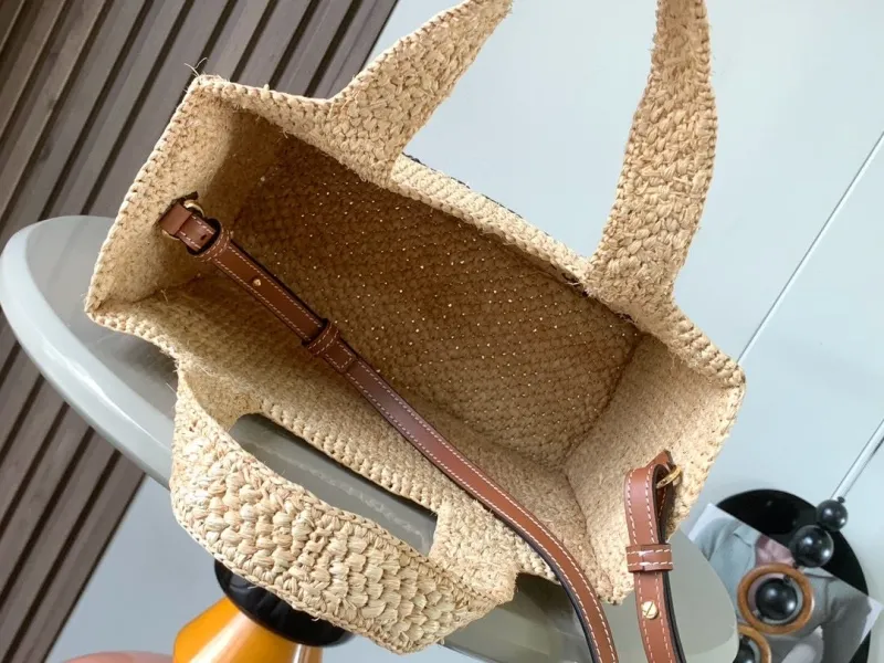 Loewe Natural Straw Woven Tote Bag - Image 9