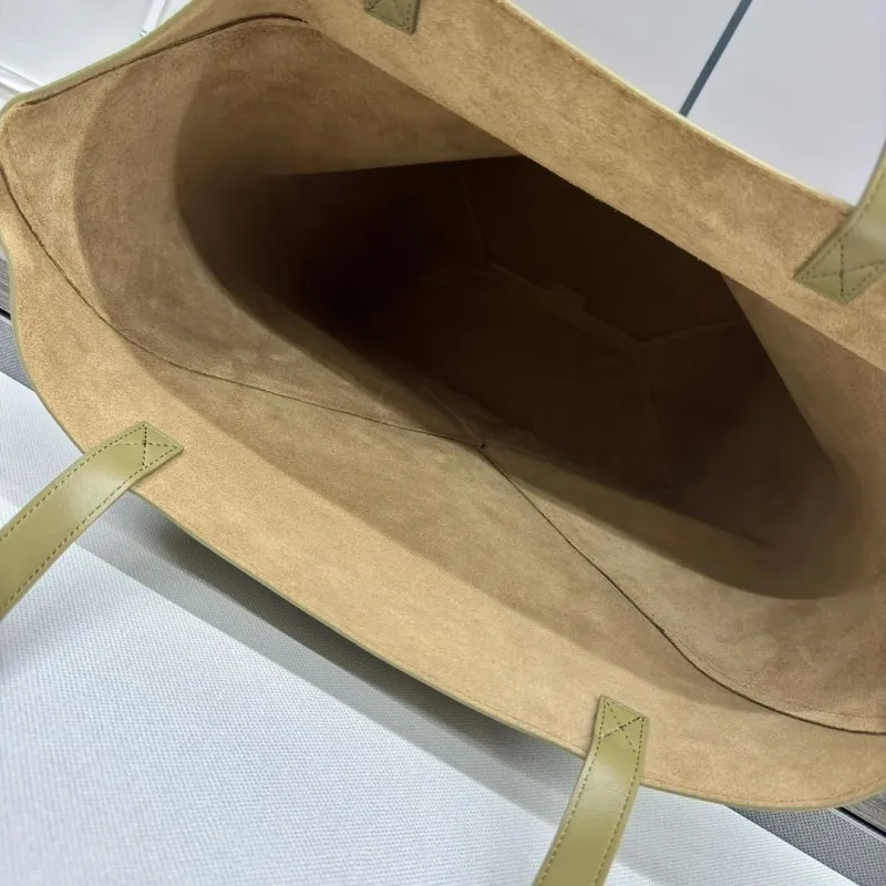 LOEWE Olive Green Tote Bag 205 - Image 9