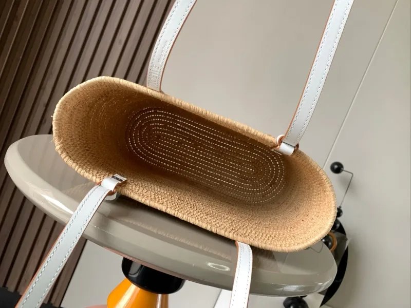 LOEWE Straw Basket Tote Bag - Image 8