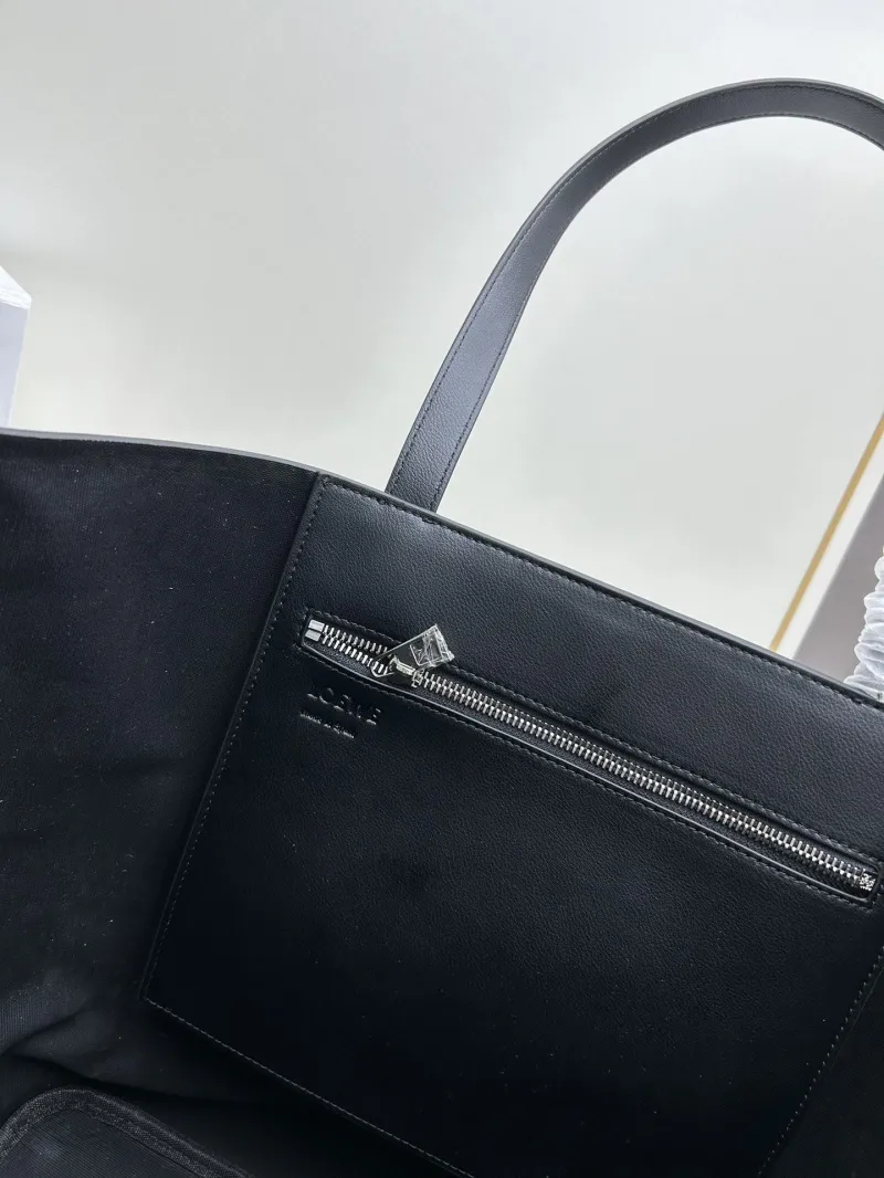 LOEWE Gray Anagram Tote Bag S052219 - Image 7