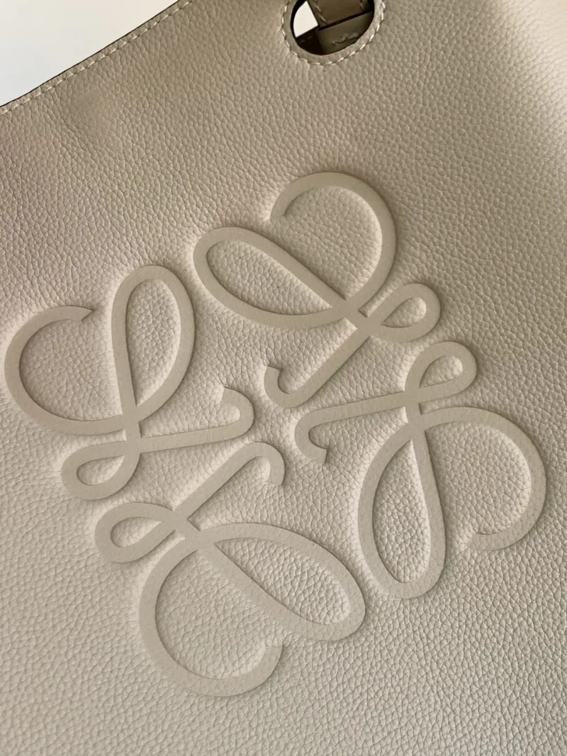 Loewe Light Beige Leather Tote Bag 150 - Image 8