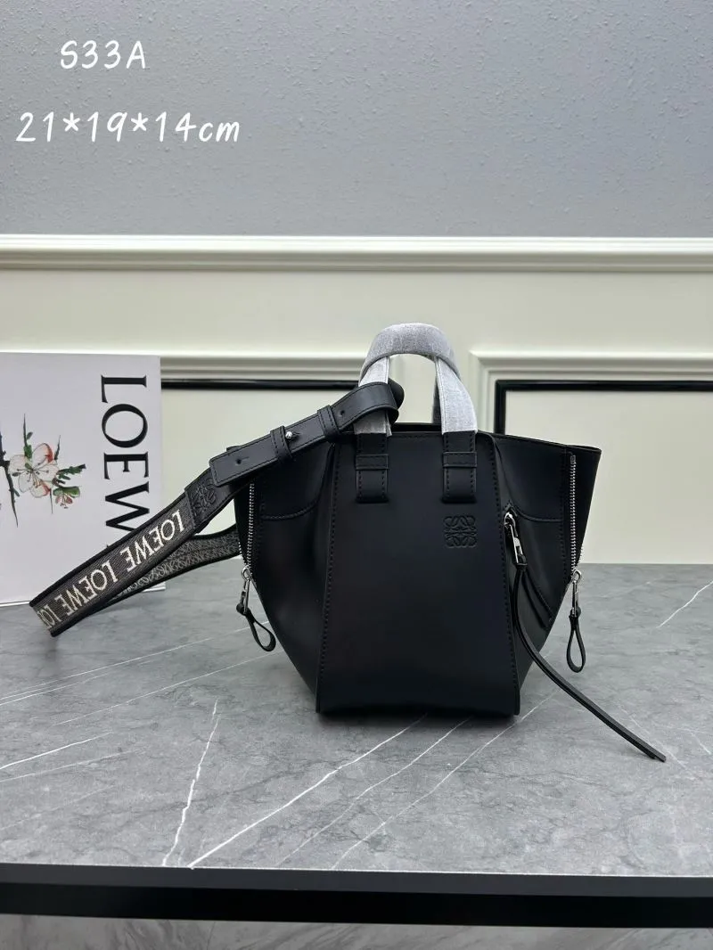 LOEWE Black S33A Small Leather Handbag
