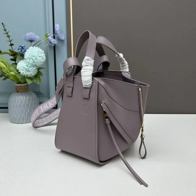 Alternative view of LOEWE Gray Leather Handbag S33A