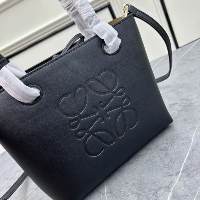 Loewe Black Small Tote Bag 652152 - Image 4