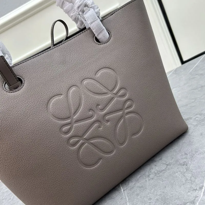 LOEWE Brown Leather Tote Bag 011830 - Image 5