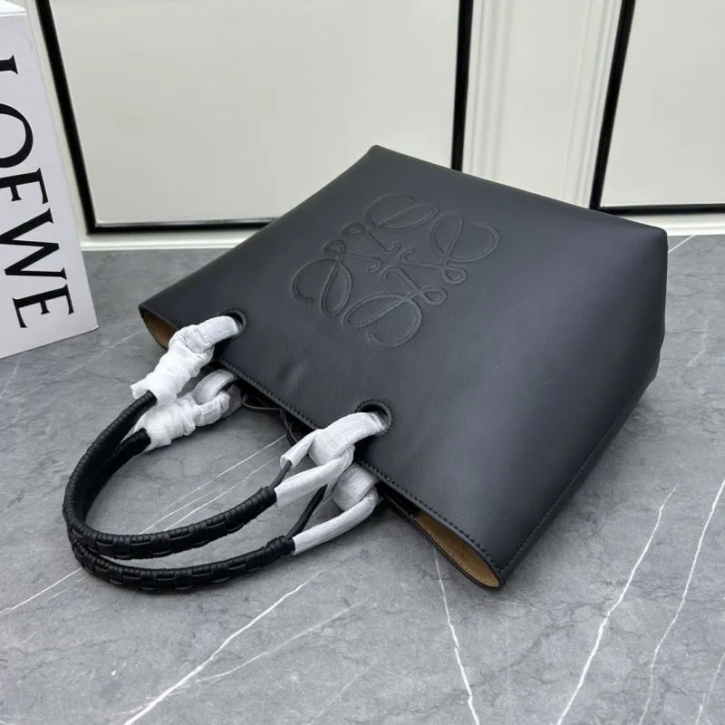 LOEWE Black Tote Bag 011830 - Image 4