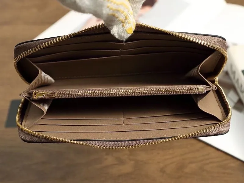 Loewe Beige Zip Around Wallet Wallets-68 - Image 7