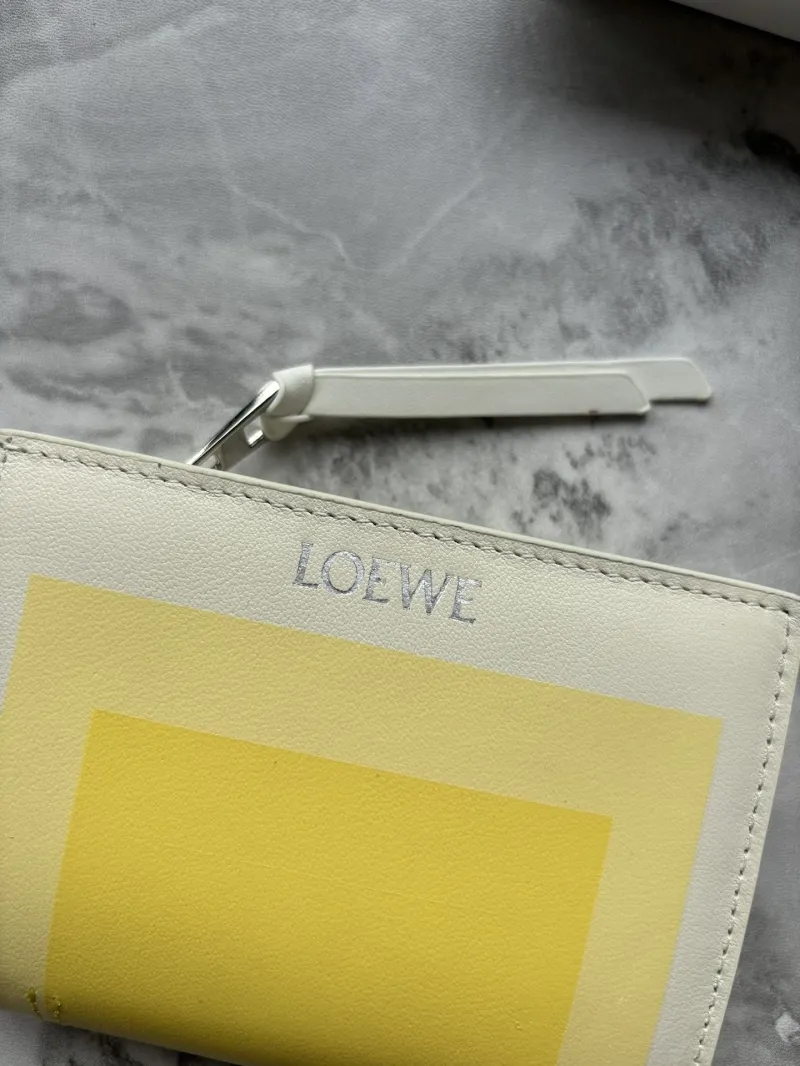 LOEWE Small Yellow Zip Wallet - Image 4