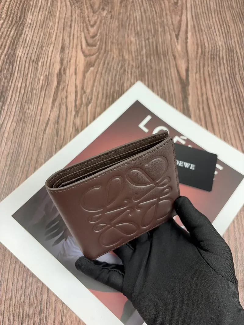 Alternative view of Loewe Brown Leather Bifold Wallet