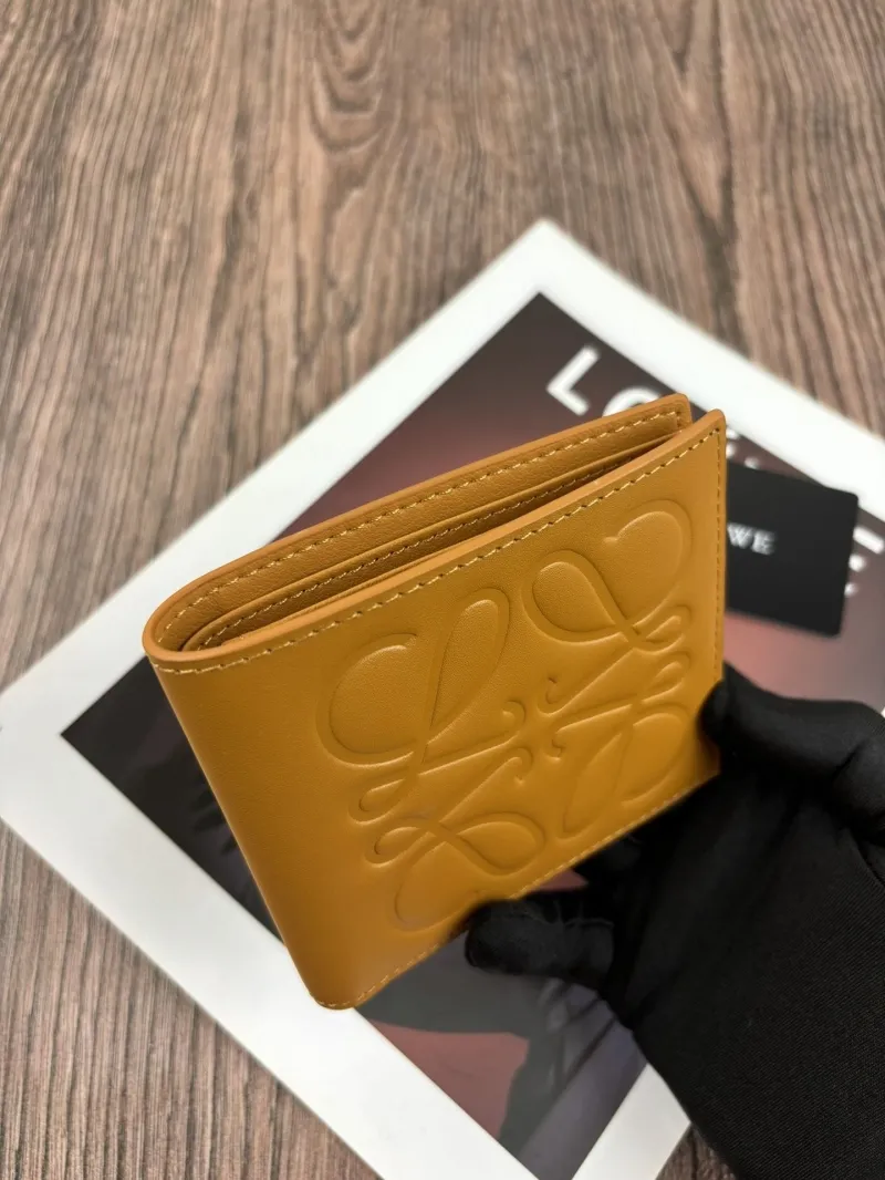 Alternative view of Loewe Tan Leather Bifold Wallet 191