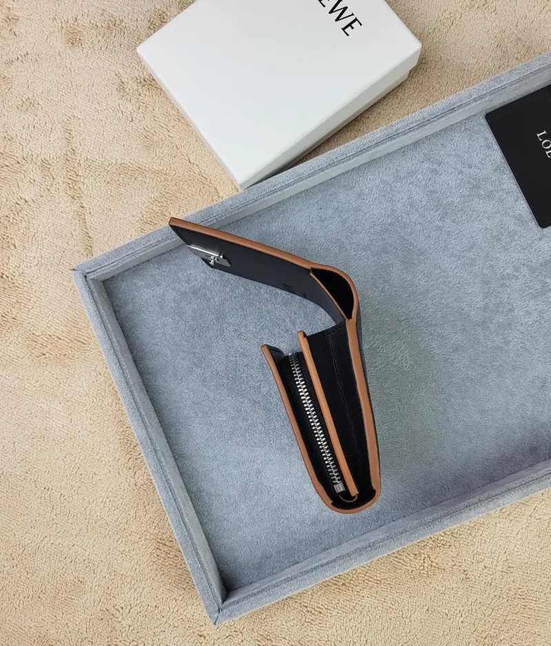 Alternative view of Loewe Black Leather Bifold Wallet 205