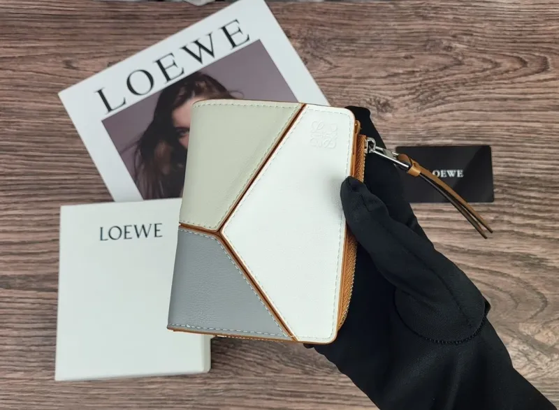 LOEWE Tri-Color Zip Around Wallet - Image 3