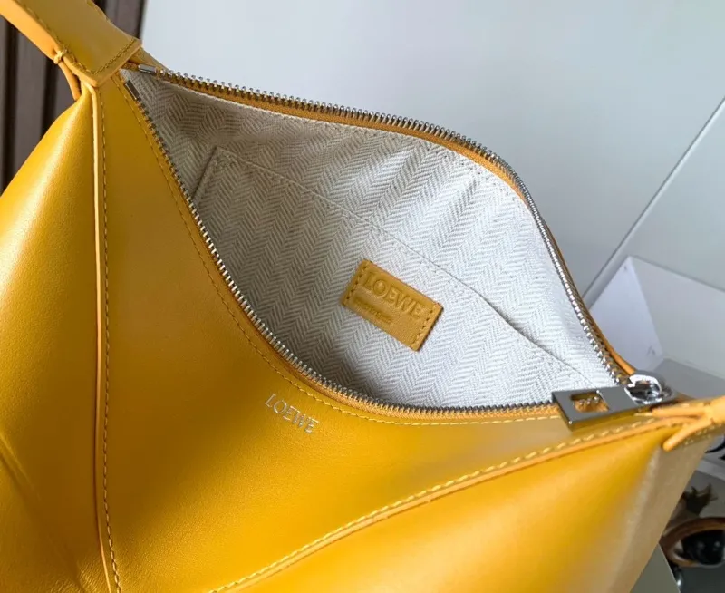 Loewe Yellow Leather Cosmetic Bag 29 - Image 7