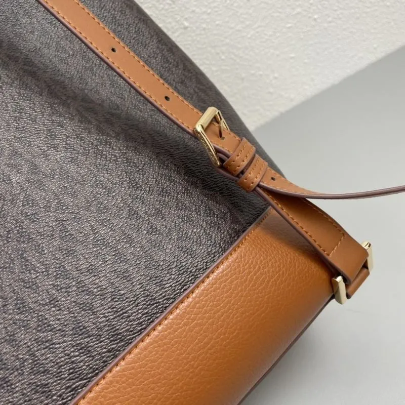 Michael Kors Brown Signature Backpack H08086 - Image 6