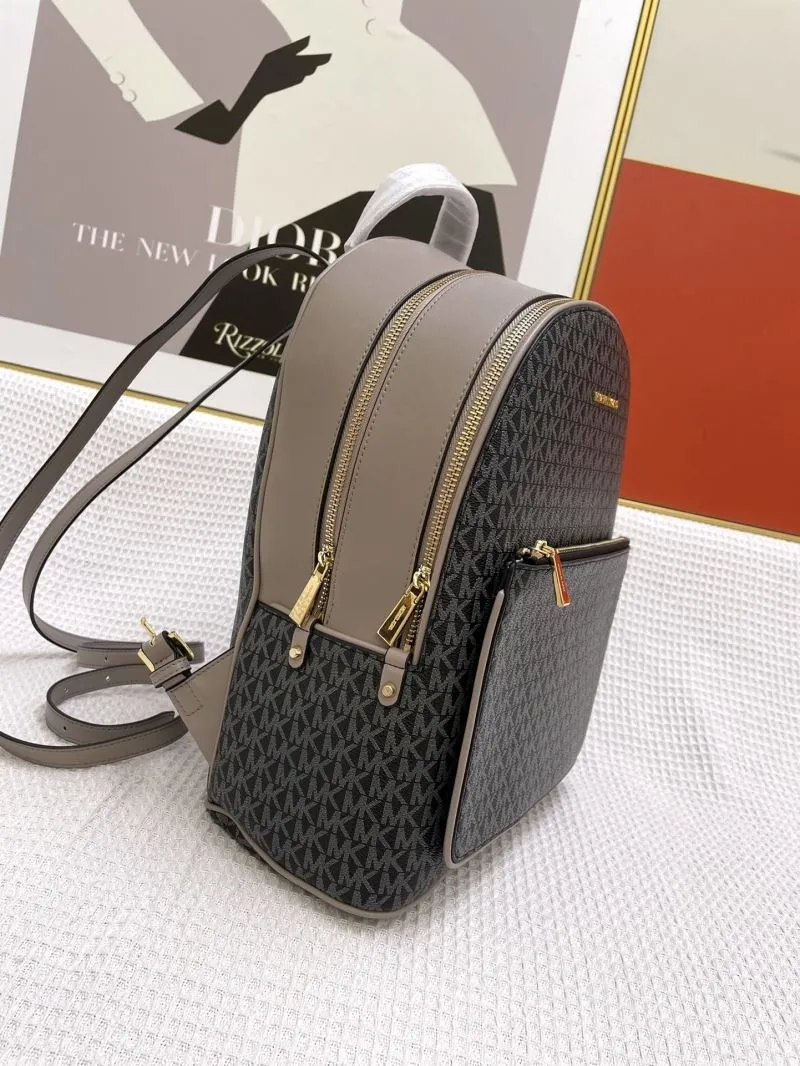 Michael Kors J08288 Dark Gray Women's Backpack 32cm - Image 4