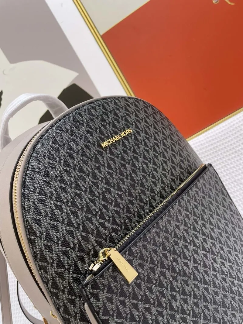 Michael Kors J08288 Dark Gray Women's Backpack 32cm - Image 5