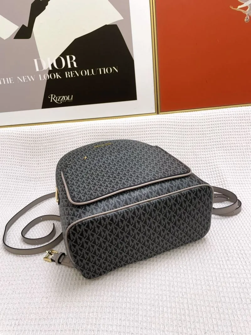 Michael Kors J08288 Dark Gray Women's Backpack 32cm - Image 7